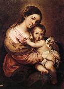 Virgin and the Son Bartolome Esteban Murillo